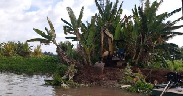Trà Vinh công bố tình huống khẩn cấp sạt lở Cồn Hô