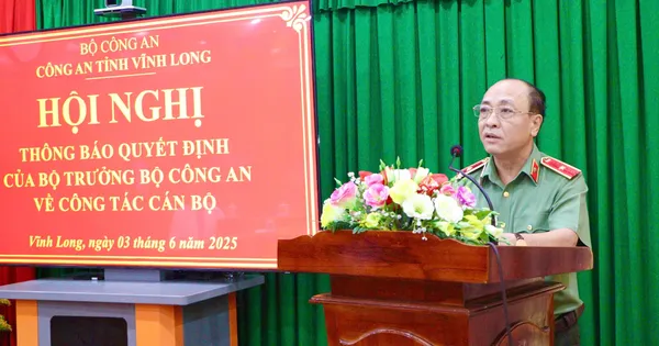 Giám đốc Công an tỉnh Vĩnh Long nghỉ hưu