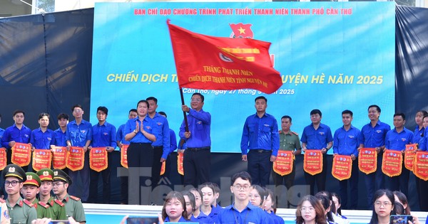 Hơn 30.000 đoàn viên, thanh niên Cần Thơ tham gia tình nguyện hè