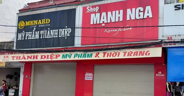 Nhiều cửa hàng kinh doanh thời trang, mỹ phẩm 'bất ngờ' đóng cửa