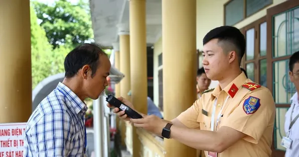 Quảng Bình: Lí do đo nồng độ cồn thí sinh trước khi sát hạch lái xe