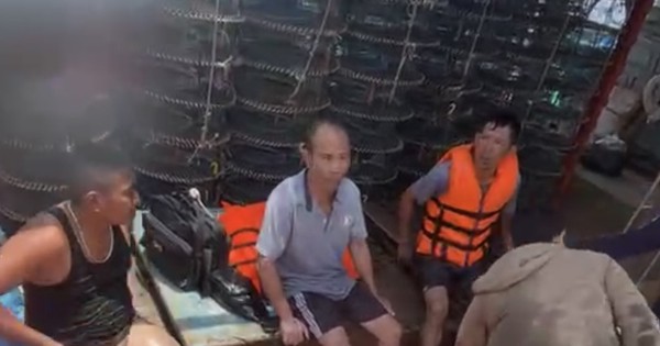 Ngư dân Quảng Bình vớt được 3 thuyền viên tàu Thành Công chìm ở biển Vũng Áng