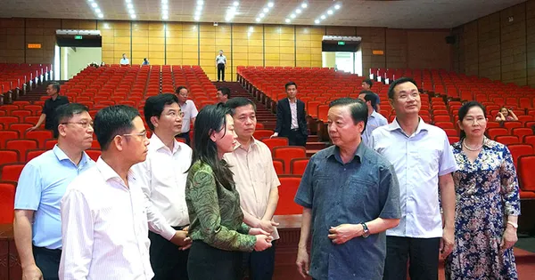 Phó Thủ tướng Trần Hồng Hà kiểm tra công tác chuẩn bị lễ công bố tỉnh Quảng Trị mới