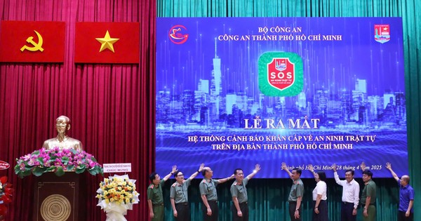 Công an TPHCM ra mắt hệ thống cảnh báo khẩn cấp về an ninh trật tự