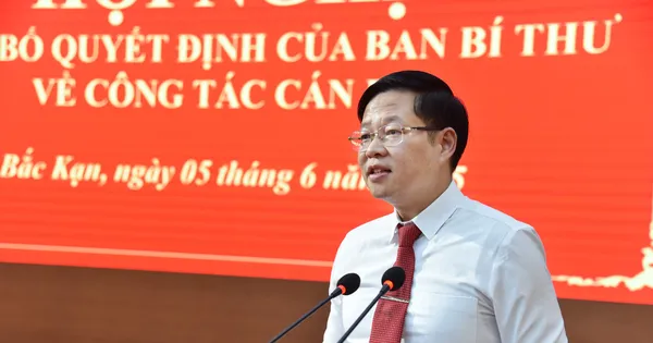 Công bố quyết định của Ban Bí thư về công tác cán bộ tại Bắc Kạn