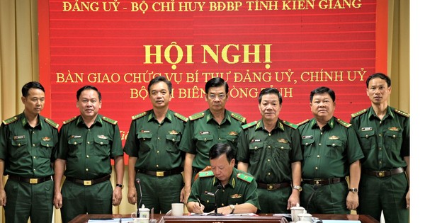 Đại tá Doãn Đình Tránh được giao phụ trách Chính ủy Biên phòng Kiên Giang