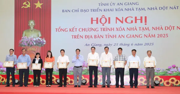 An Giang: Xóa hơn 3.100 căn nhà tạm, dột nát giúp người nghèo an cư, lạc nghiệp