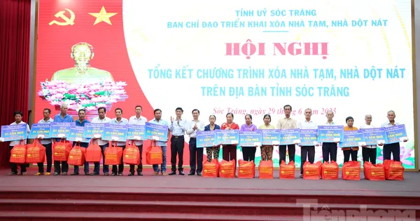 Sóc Trăng xoá gần 9.000 căn nhà tạm, tạo nền tảng giảm nghèo bền vững