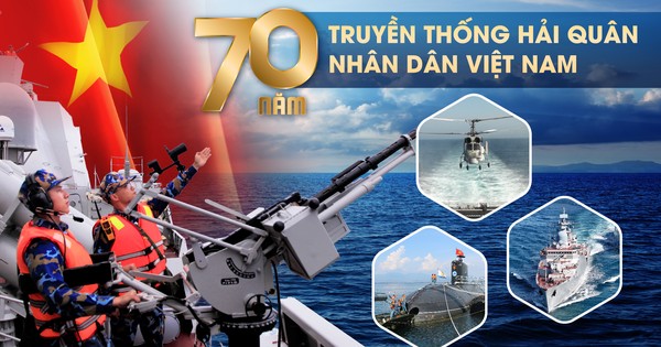 70 năm Hải quân nhân dân Việt Nam: Mũi nhọn uy lực trấn giữ Biển Đông