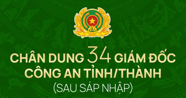 Chân dung 34 Giám đốc Công an tỉnh, thành