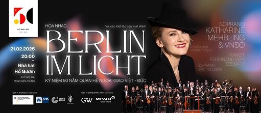 Gala hòa nhạc 'Berlin rực sáng' mở đầu chuỗi hoạt động kỷ niệm 50 năm quan hệ ngoại giao Việt - Đức