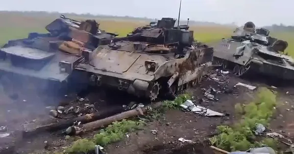 Xe chiến đấu bộ binh Bradley biến mất khỏi cuộc xung đột Nga-Ukraine