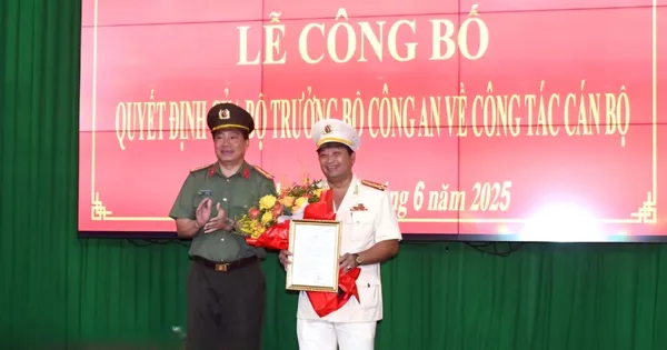 Trà Vinh có tân Phó Giám đốc Công an tỉnh