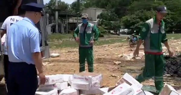 Huế: Tiêu hủy 1 tấn chân gà đông lạnh gắn nhãn nước ngoài, mua trôi nổi trên mạng