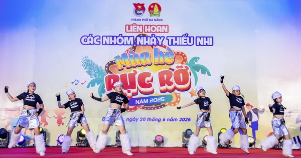Thiếu nhi Đà Nẵng bùng cháy với 'Mùa hè rực rỡ'