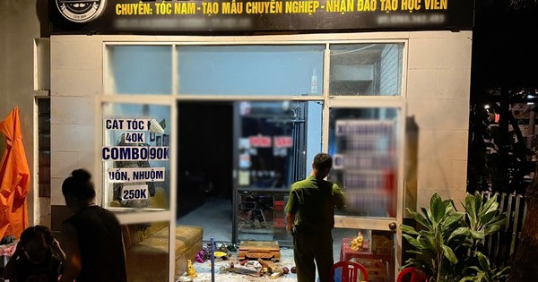 Nhóm người đập phá, đánh vợ chồng chủ quán cắt tóc ở Hội An
