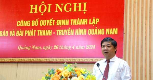 Hợp nhất Báo và Đài Phát thanh - Truyền hình Quảng Nam