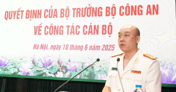 Trưởng Phòng CSHS được bổ nhiệm giữ chức vụ Phó giám đốc Công an TP Hà Nội