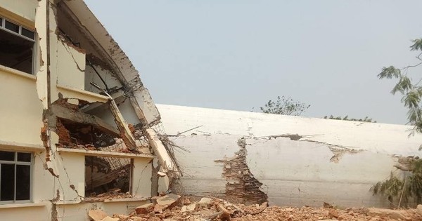 Động đất ở Myanmar: Tháp kiểm soát không lưu sân bay đổ sập, 5 người thiệt mạng