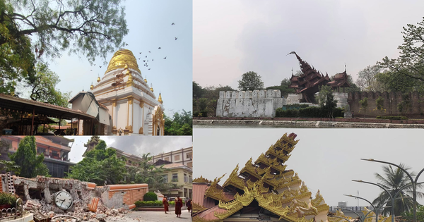 Động đất mạnh 7,7 độ phá hủy nhiều điểm du lịch nổi tiếng ở Myanmar