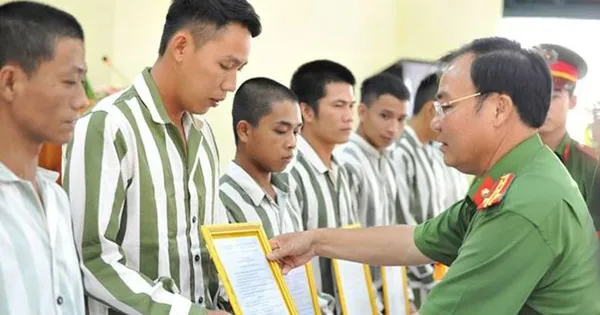 Tổ chức tha người được đặc xá theo quyết định của Chủ tịch nước vào ngày 1/9