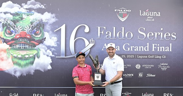 Golf Việt Nam lập 'hat-trick' vô địch Faldo Series Asia Grand Final