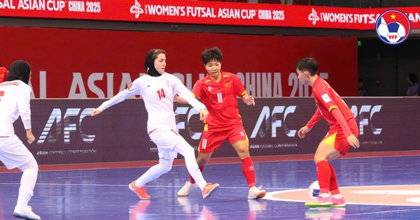 Futsal nữ Việt Nam giành ngôi nhất bảng sau trận hòa Iran, sẵn sàng cho tứ kết châu Á