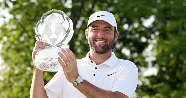 ‘Cỗ máy chiến thắng’ Scottie Scheffler tiếp tục gieo sầu cho đối thủ tại Memorial Tournament