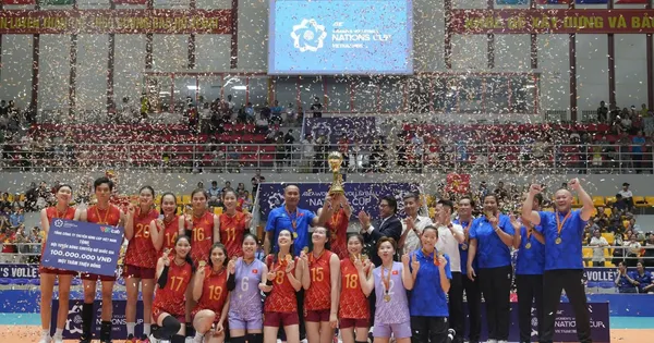 Bóng chuyền nữ Việt Nam lần thứ 3 vô địch AVC Nations Cup