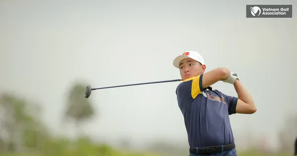 Nguyễn Anh Minh đánh âm gậy 3 vòng liên tiếp tại Singapore Open Amateur Championship 2025