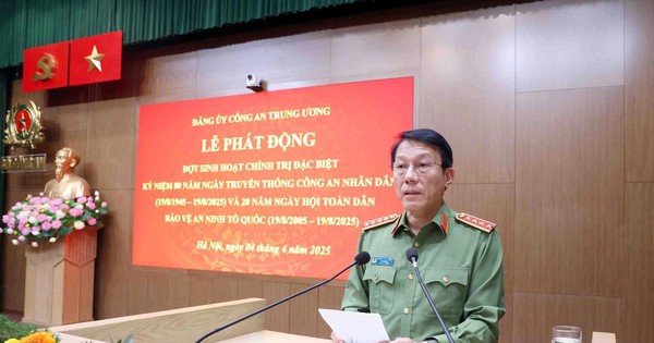 Bộ Công an phát động đợt sinh hoạt chính trị đặc biệt hướng tới kỷ niệm 80 năm Ngày truyền thống