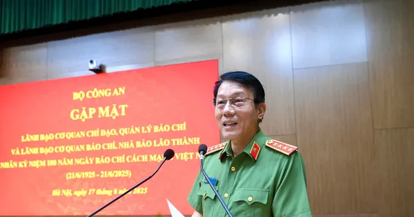 Bộ Công an gặp mặt báo chí nhân kỷ niệm 100 năm Ngày Báo chí cách mạng Việt Nam