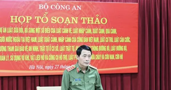 Bộ Công an họp Tổ biên tập dự án Luật sửa đổi, bổ sung 10 luật liên quan tổ chức bộ máy, an ninh, trật tự