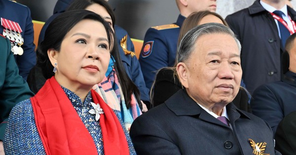 Tổng Bí thư Tô Lâm cùng các lãnh đạo quốc tế dự lễ duyệt binh mừng Ngày Chiến thắng tại Nga