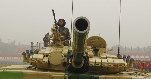 Ấn Độ dùng xe tăng T-72 trong cuộc giao tranh với Pakistan