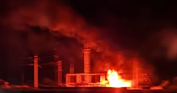 Nhiều khu vực mất điện sau cuộc tấn công bằng máy bay không người lái của Ukraine