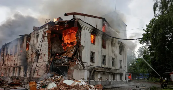 Ukraine: Thành phố Kharkiv hứng chịu cuộc tấn công dữ dội nhất từ trước đến nay