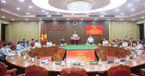 Quảng Ngãi và Kon Tum họp bàn phương án sắp xếp tài sản công sau sáp nhập