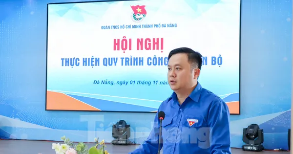 Anh Lê Công Hùng làm Bí thư Thành Đoàn Đà Nẵng sau sáp nhập