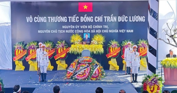 Nguyên Chủ tịch nước Trần Đức Lương đã an nghỉ mãi mãi nơi đất mẹ