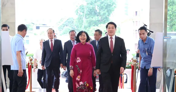 Hình ảnh Hà Nội công bố tổ chức chính quyền 2 cấp