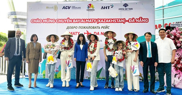 Đà Nẵng liên tiếp đón chuyến bay từ Trung Á