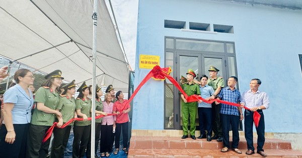 Ngôi nhà nghĩa tình của tuổi trẻ công an tỉnh Bắc Giang