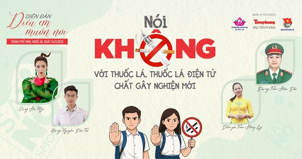 Diễn đàn Điều em muốn nói năm 2025: Nói không với thuốc lá, thuốc lá điện tử và chất gây nghiện mới