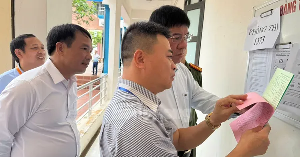 Bảng công việc phải làm của giám thị trong phòng thi: Rõ người, kín việc