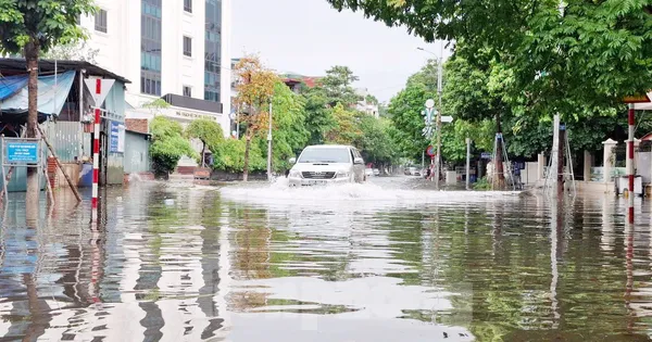 Đầu tư hàng chục tỷ đồng cải tạo thoát nước, thành phố Bắc Giang mưa to vẫn ngập sâu