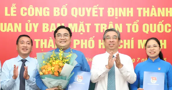 Công bố danh sách Thường trực Thành Đoàn TPHCM