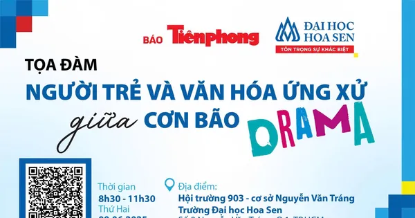 Báo Tiền Phong tổ chức tọa đàm 'Người trẻ và văn hóa ứng xử giữa cơn bão drama'