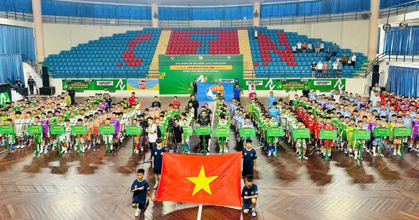 Khai mạc giải bóng đá thiếu niên, nhi đồng toàn quốc