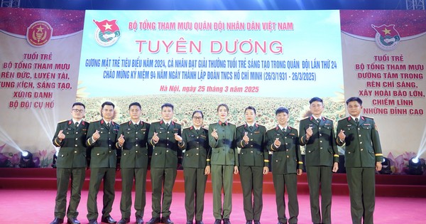 Thành tích đáng nể của 10 Gương mặt trẻ tiêu biểu Bộ Tổng tham mưu